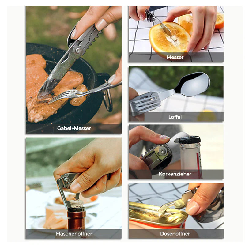 5-in-1 Camping-besteck