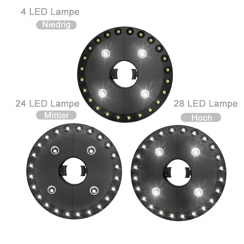 Creatief Led-licht voor Paraplu's