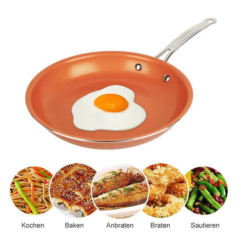 Gecoate Ronde Pan met Antiaanbaklaag