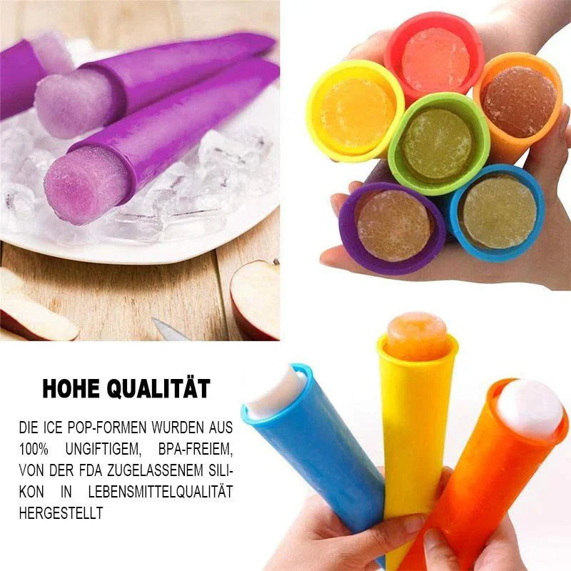 Herbruikbare Siliconen Ijsvormpjes in een Set