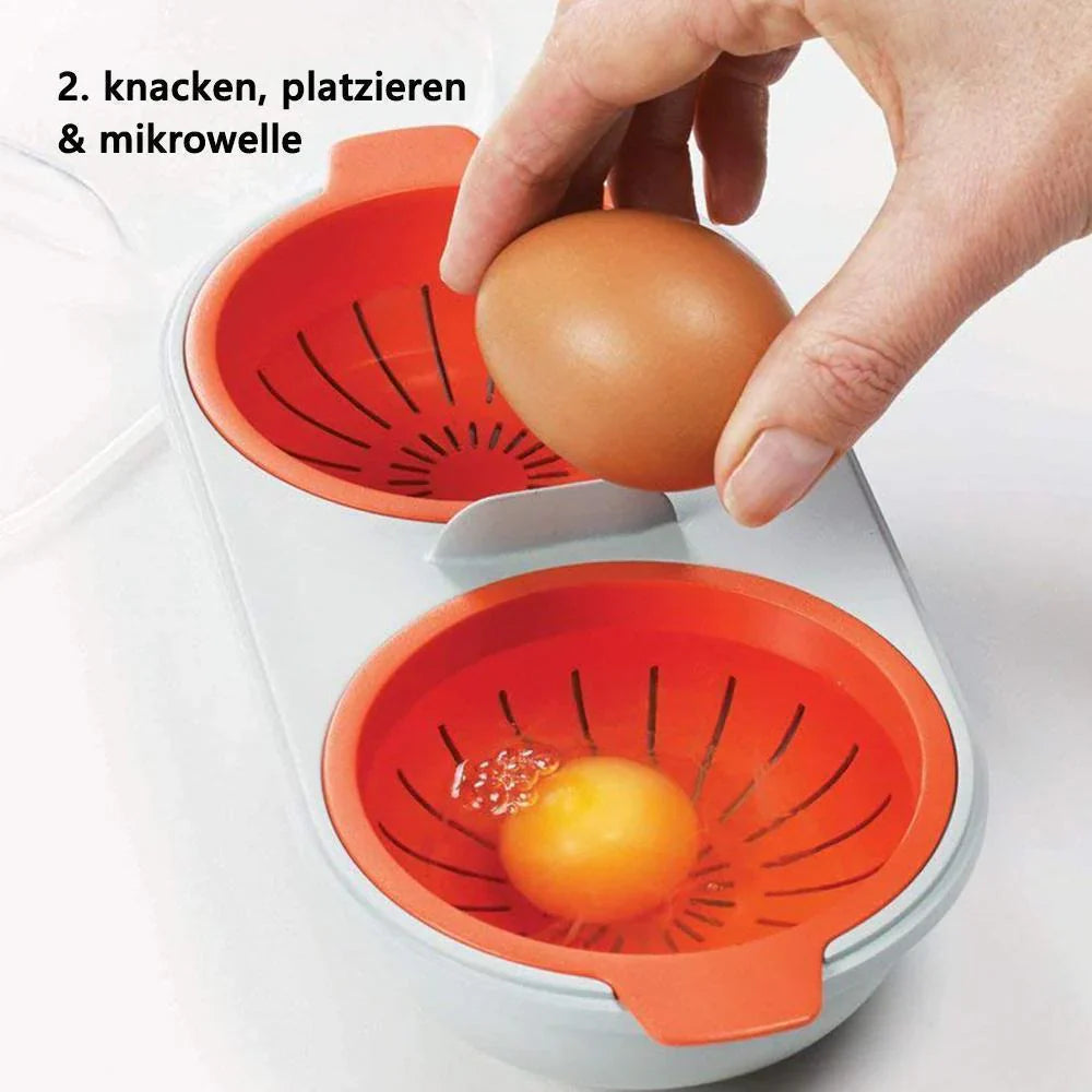 Snelle Eierkoker voor de Magnetron