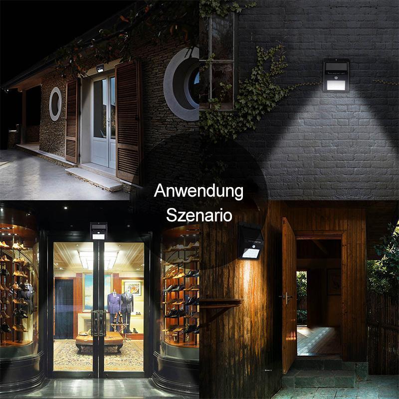 Led Solar Wandlamp met Bewegingssensor