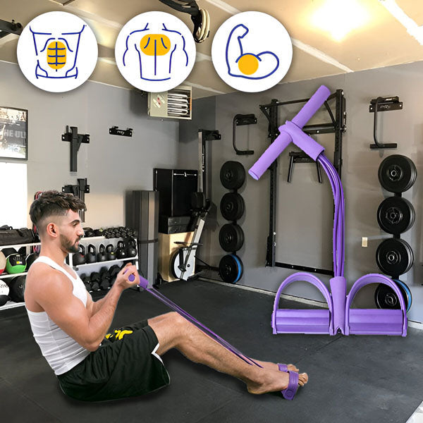 Elastisch Trainingstouw voor Effectieve Spiertraining