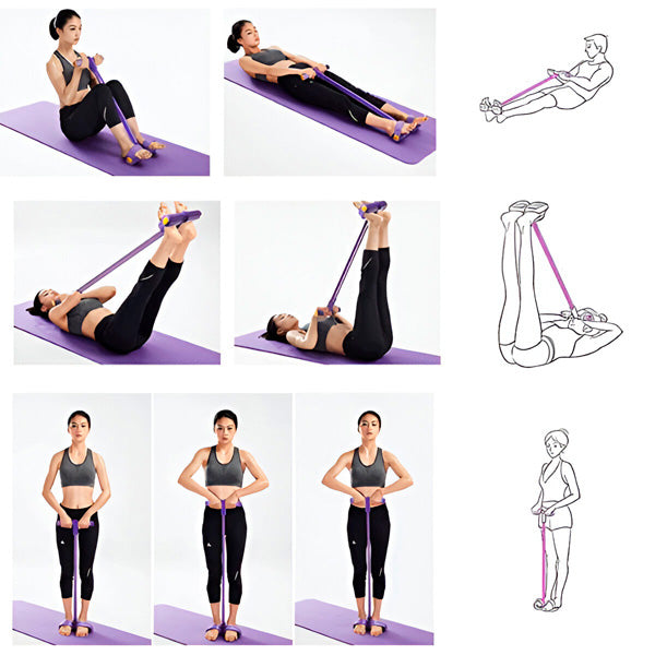 Elastisch Trainingstouw voor Effectieve Spiertraining