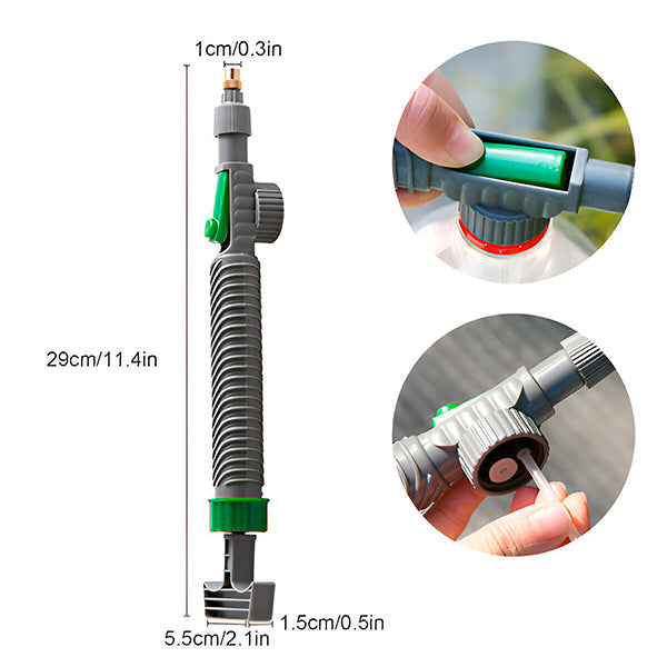 Praktische Spuitadapter voor Pet-flessen