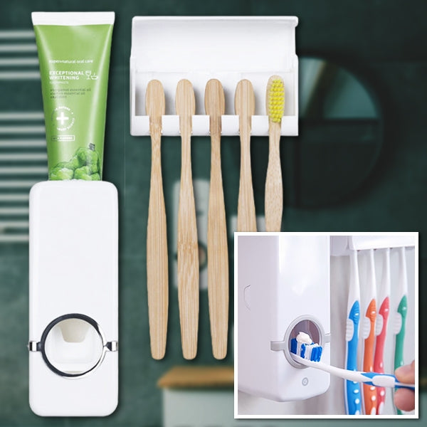 Hygiënische Tandpastadispenser met Houder
