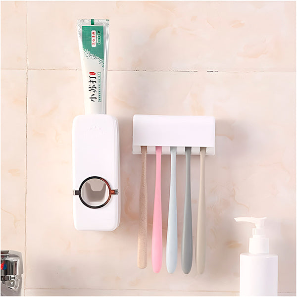 Hygiënische Tandpastadispenser met Houder