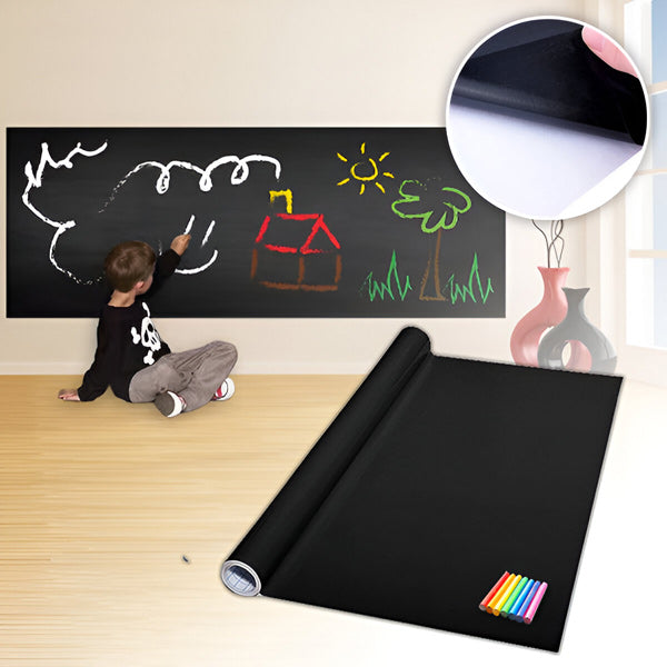 Praktische Schoolbord Muursticker