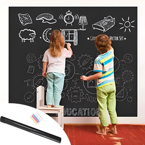 Praktische Schoolbord Muursticker