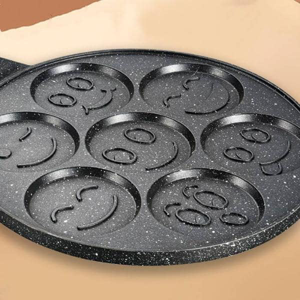Pannenkoekvorm met Smileymotieven