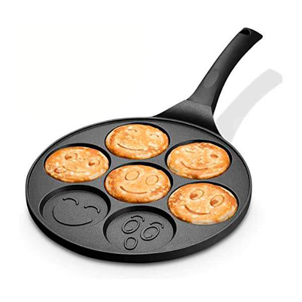 Pannenkoekvorm met Smileymotieven