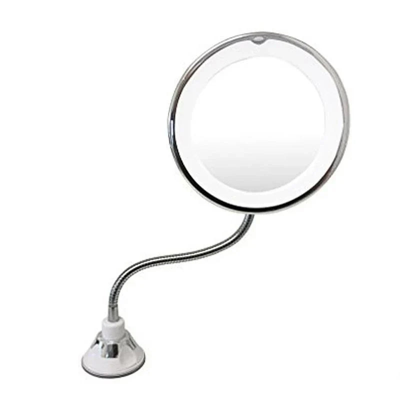 Led Cosmeticaspiegel met 10x Vergroting