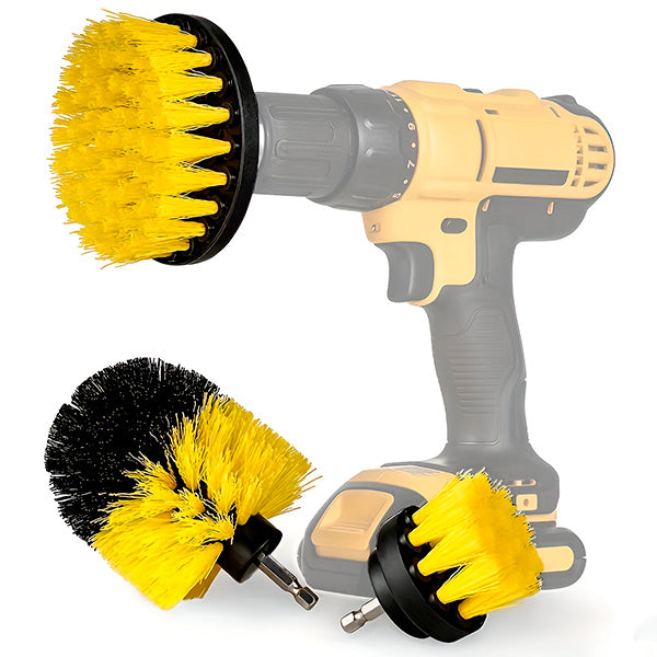 Schoonmaakborstels voor Boormachines (3 Stuks)