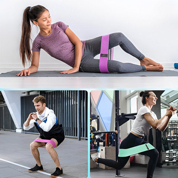 Uiterst Duurzame en Slipvaste Fitnessbanden (3 Stuks)