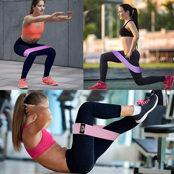 Uiterst Duurzame en Slipvaste Fitnessbanden (3 Stuks)
