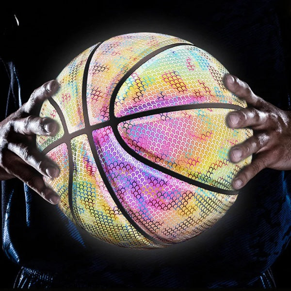 Reflecterende Basketbal met 3d Hologrameffect