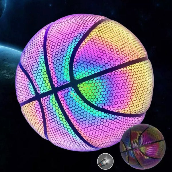 Reflecterende Basketbal met 3d Hologrameffect