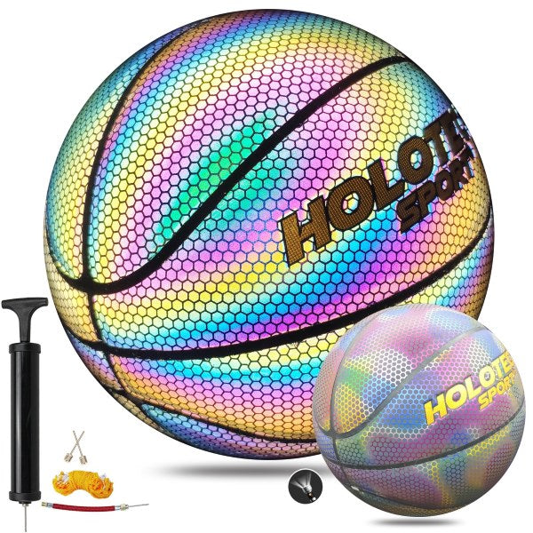 Reflecterende Basketbal met 3d Hologrameffect