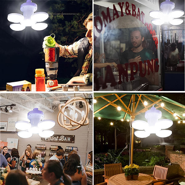 Opvouwbare Led-lamp op Zonne-energie