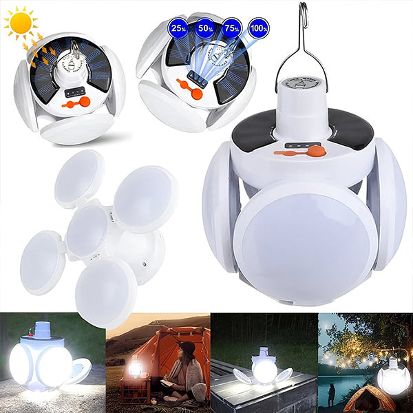 Opvouwbare Led-lamp op Zonne-energie