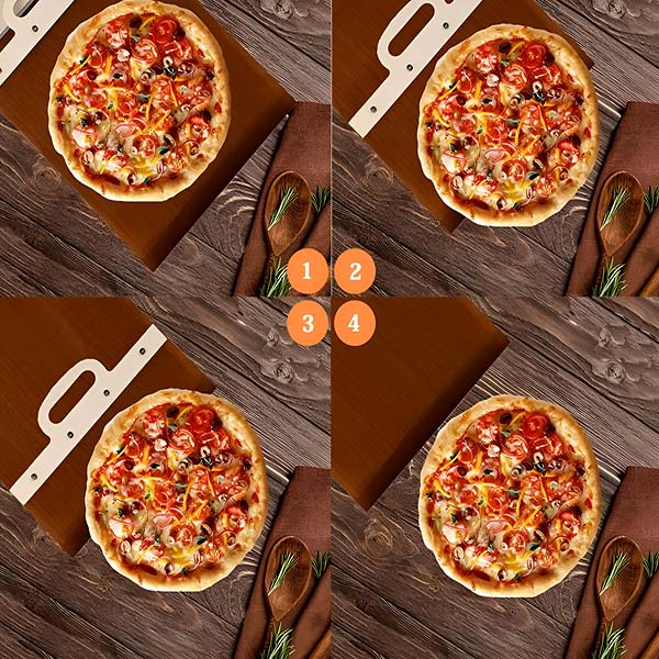 Lichtgewicht en Stevige Pizzaschep voor Professionele en Hobbybakkers