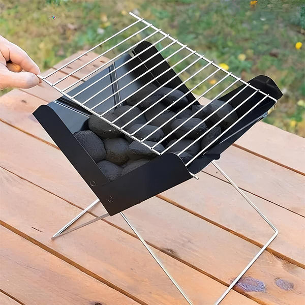Mobiele Barbecue voor Camping en Tuin