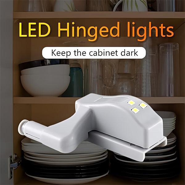 Zelfklevende Led Scharnierlampjes (10 Stuks)