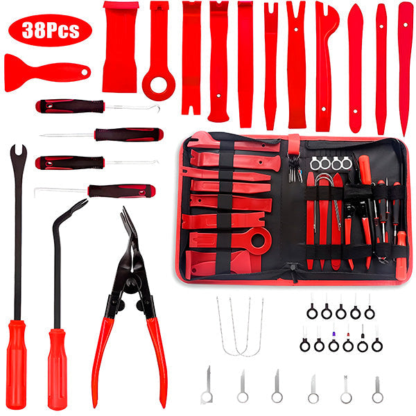 Professionele Gereedschapsset voor Autodemontage (Set van 38)