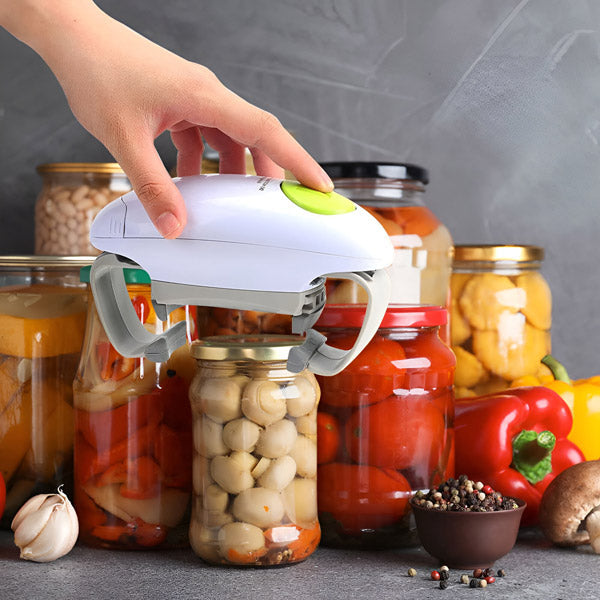 Dekselopener met Automatische Functie voor Potten van Elk Formaat
