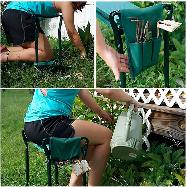 Tuin Knielbankje met Zitfunctie