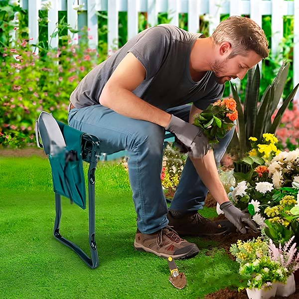 Tuin Knielbankje met Zitfunctie