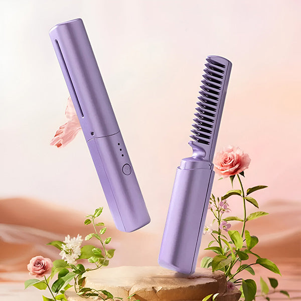 Elektrische Haarkam voor Snelle Styling
