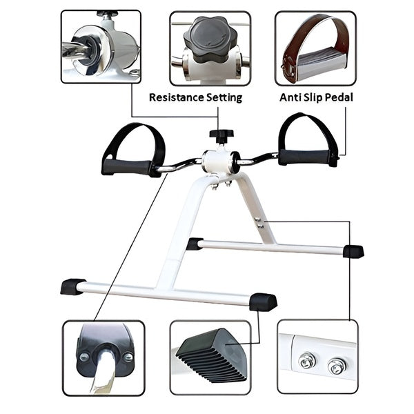 Mini Hometrainer met Pedalen