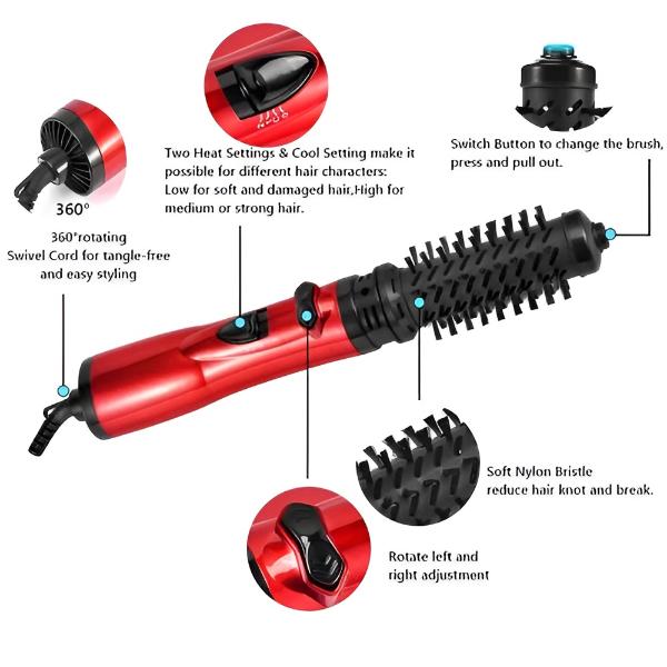 3-in-1 Stylingborstel