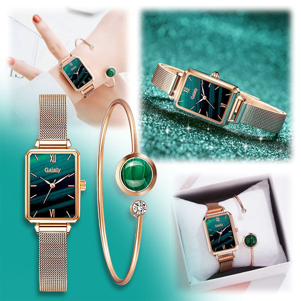 Elegante Set - Dameshorloge & Armband
