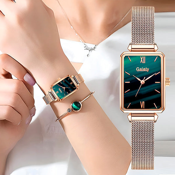 Elegante Set - Dameshorloge & Armband
