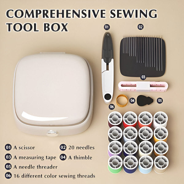Uitgebreide Set Naaiaccessoires
