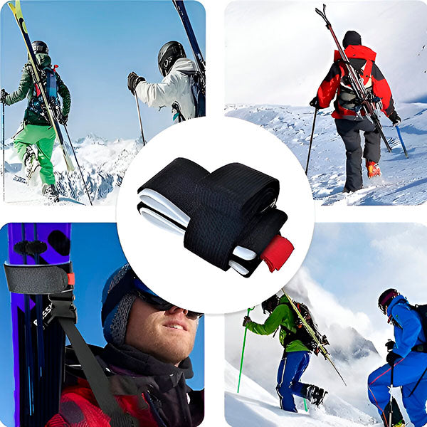 Ski Transportband met Verstelbare Lengte