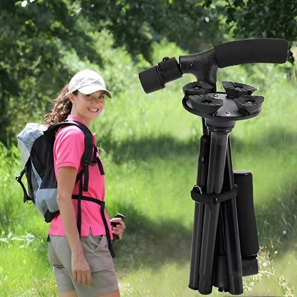 Opvouwbare Wandelstok met Led-lampje