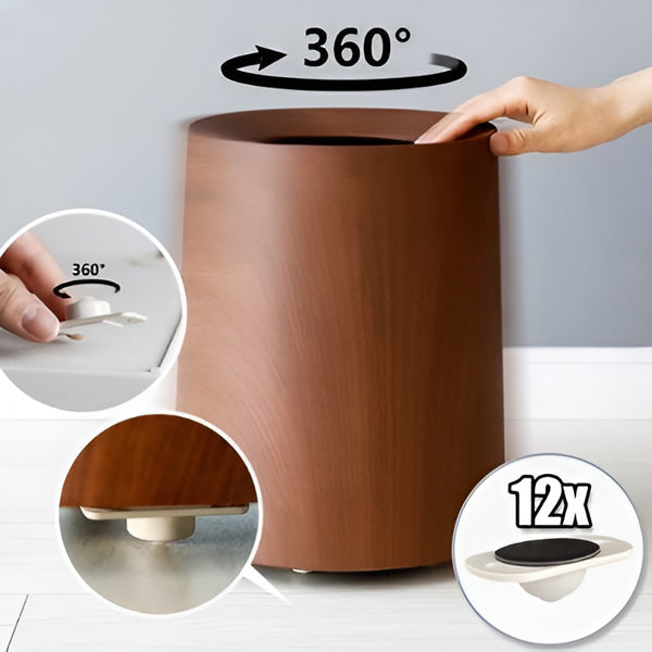 Zelfklevende 360 ° Rollers (12 Stuks)