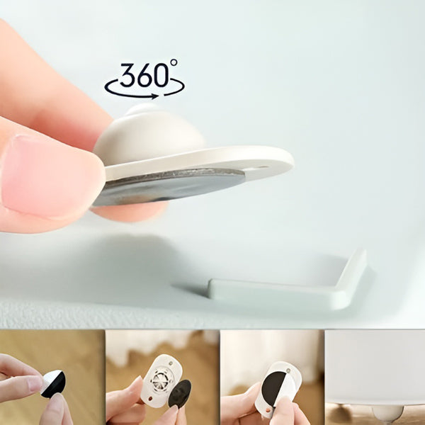 Zelfklevende 360 ° Rollers (12 Stuks)