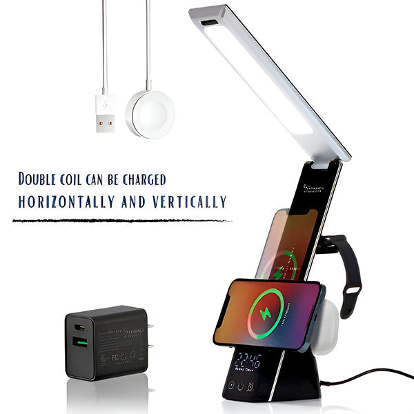 Universeel 3-in-1 Oplaadstation voor Draadloos Opladen