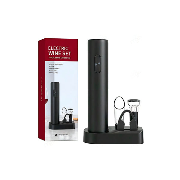 Elektrische Flesopener met Accessoires