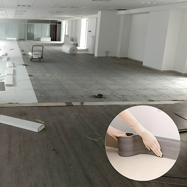 Houtstructuur Plintsticker (5 M)