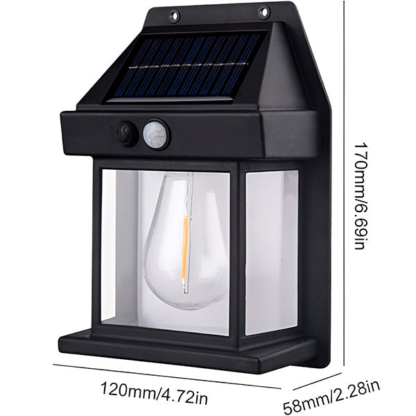Solar Led-buitenlamp met Bewegingsmelder