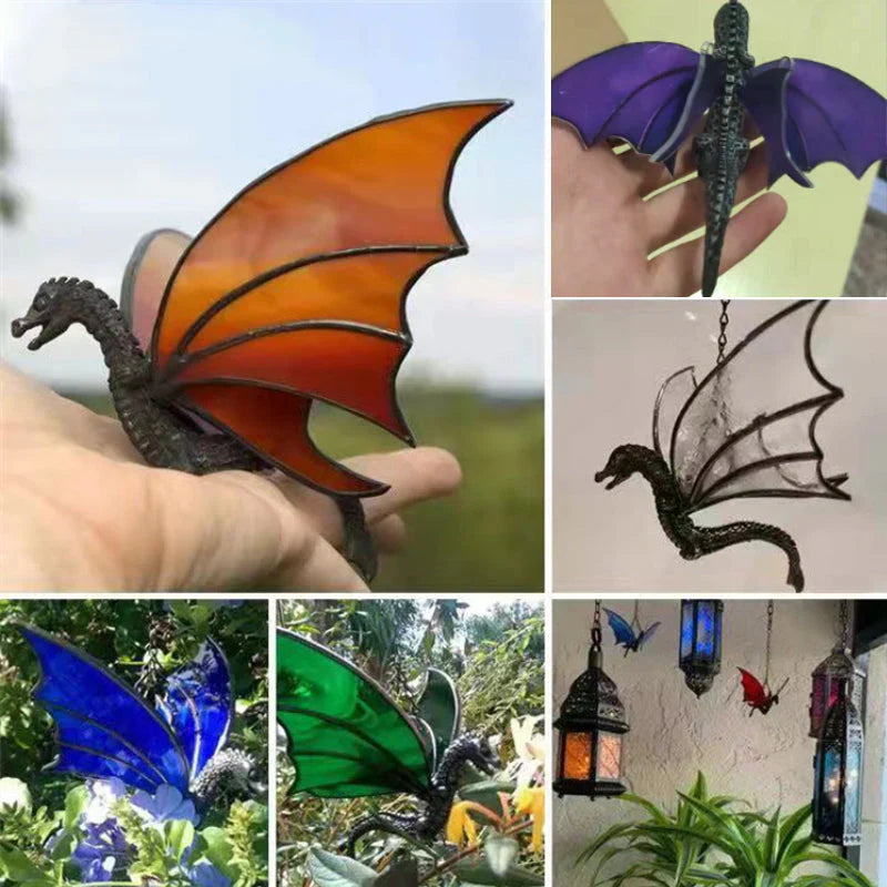 Kleurige Drakendecoratie om op Te Hangen