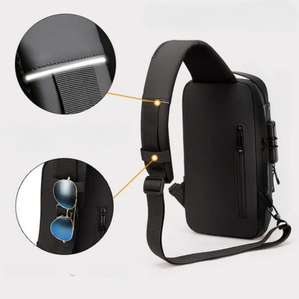 Veilig Crossbody Tasje voor Dagelijks Gebruik en op Reis