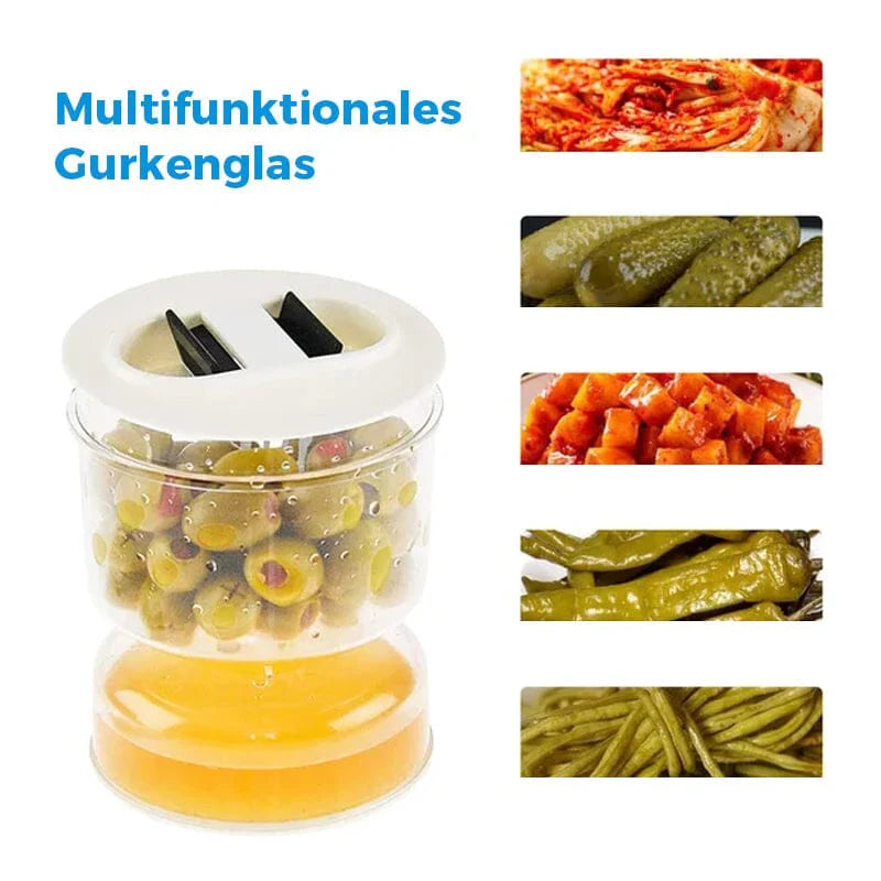 Praktische Inmaakpot met Zeefinzet
