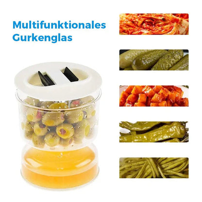 Praktische Inmaakpot met Zeefinzet