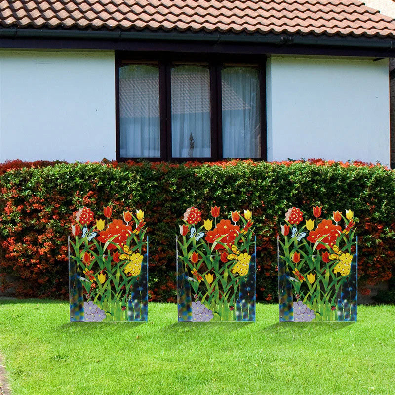 Tuindecoratie voor de Schutting